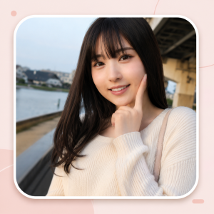 黒髪清楚はむちゃん（くろかみせいそはむちゃん / Kurokami Seiso Hamuchan）